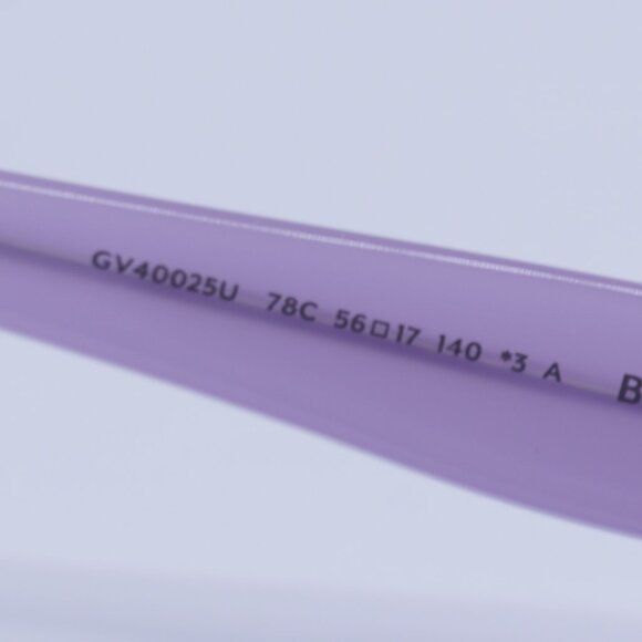 ?️ New Givenchy GV40025U 78C Sunglasses - Violet Frame, Grey Lenses main image 4
